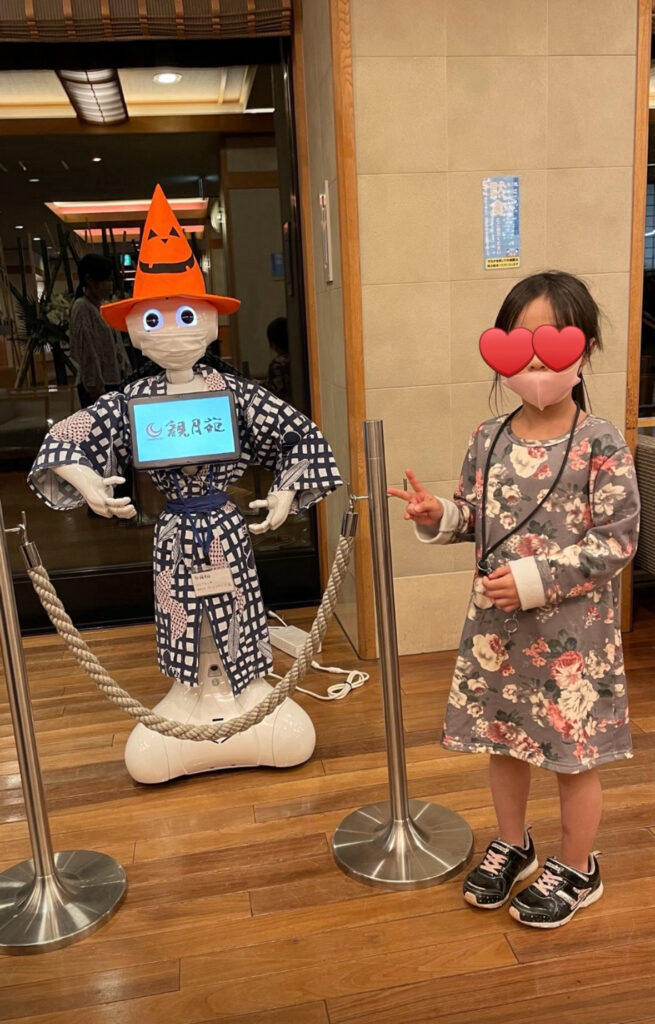 ペッパー君と娘