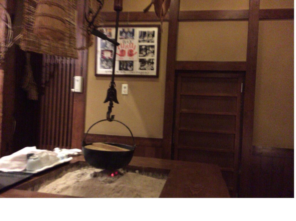 ふる川の囲炉裏