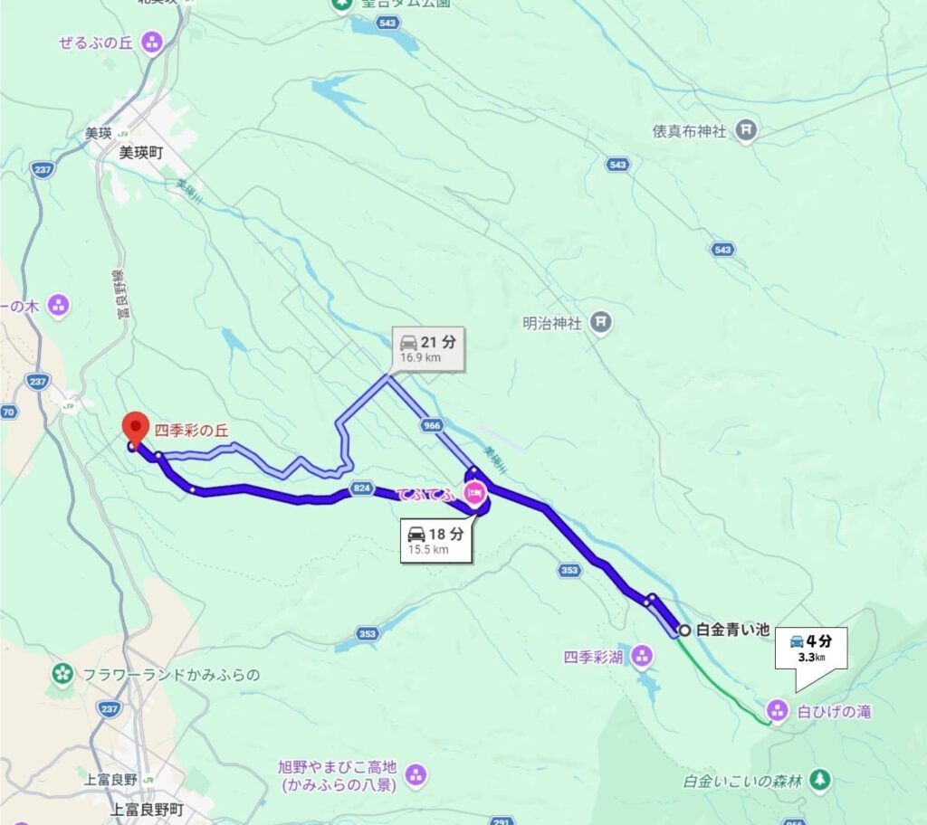 美瑛観光半日コース